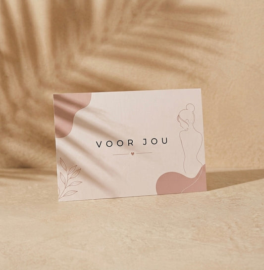 Cadeaupakket met kaart