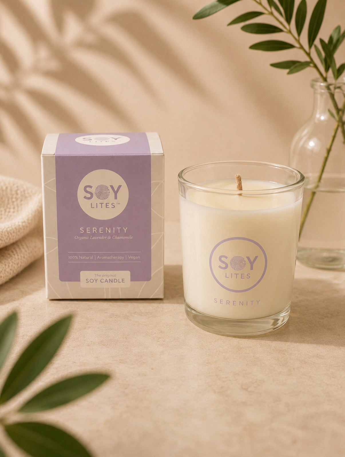 Geurkaars ‘Serenity’ - Soylites (70ml)