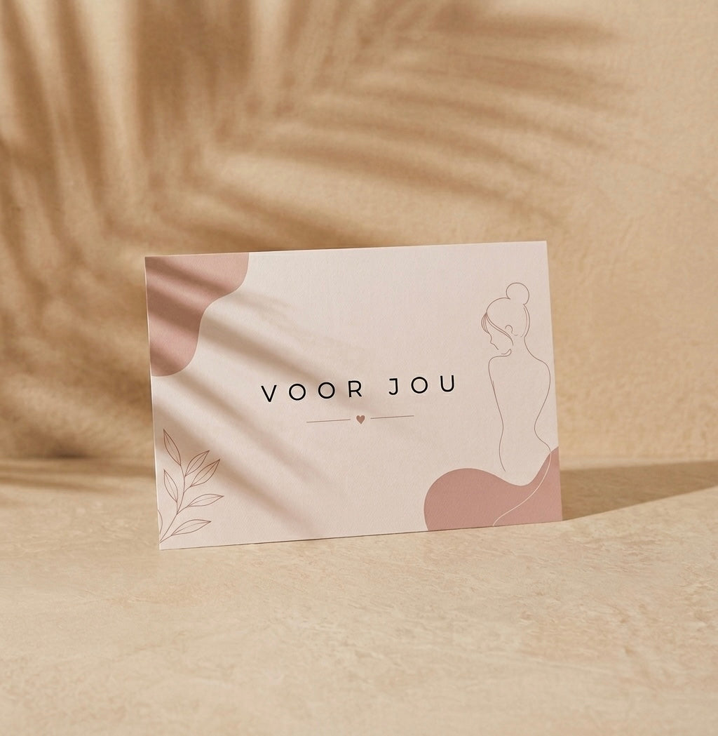 Cadeaupakket met kaart