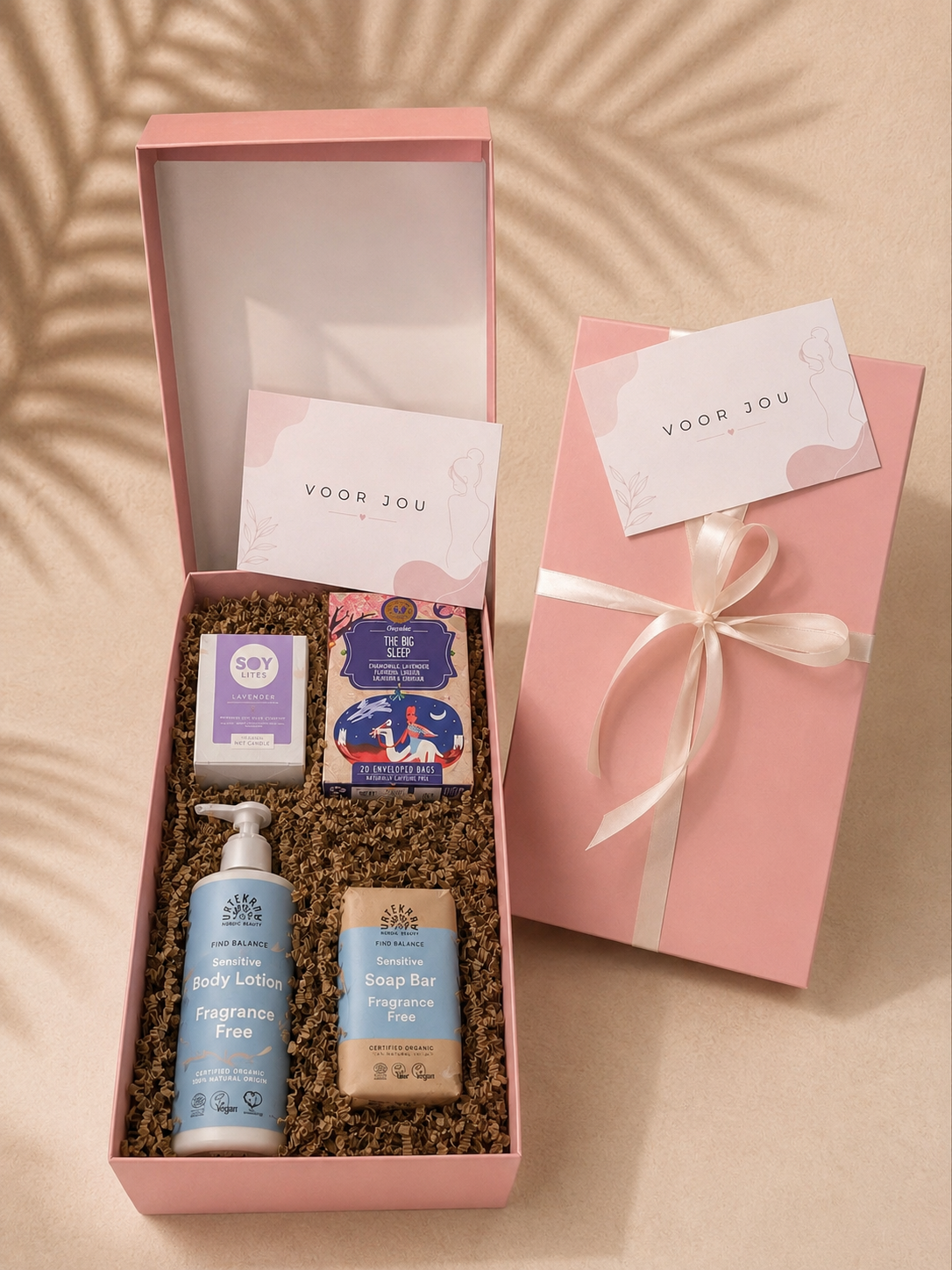 Cadeaupakket met kaart